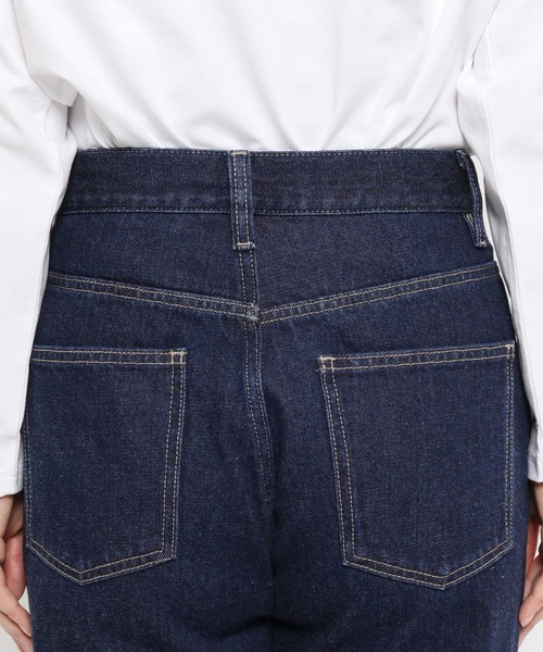 mysty woman(ミスティウーマン)の「KUROKIセミワイドデニムパンツ 636697(デニムパンツ・レディース・インディゴブルー/ブラック/ブルー・SMALL/MEDIUM)」の11枚目の写真