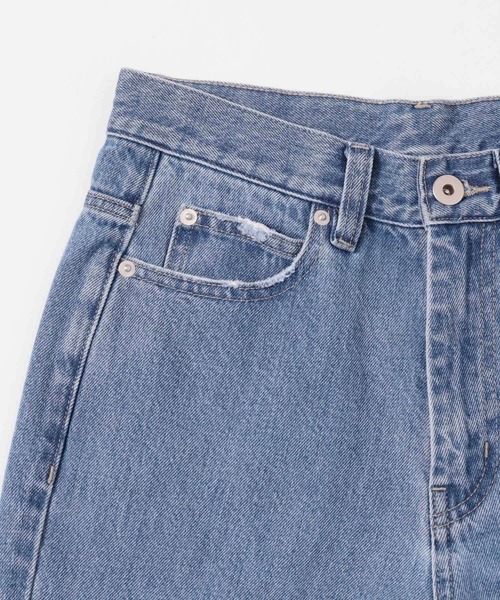 mysty woman(ミスティウーマン)の「KUROKIセミワイドデニムパンツ 636697(デニムパンツ・レディース・インディゴブルー/ブラック/ブルー・SMALL/MEDIUM)」の6枚目の写真