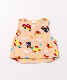 乗り物柄フリースベスト