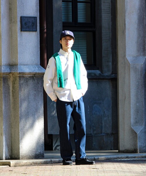 GLOSTER（グロスター）の「【気分を上げるフレーズ】ポジティブメッセージシャツ パート2（シャツ/ブラウス・メンズ・ホワイト/イエロー/ストライプ・S/M/L）」の19枚目の写真