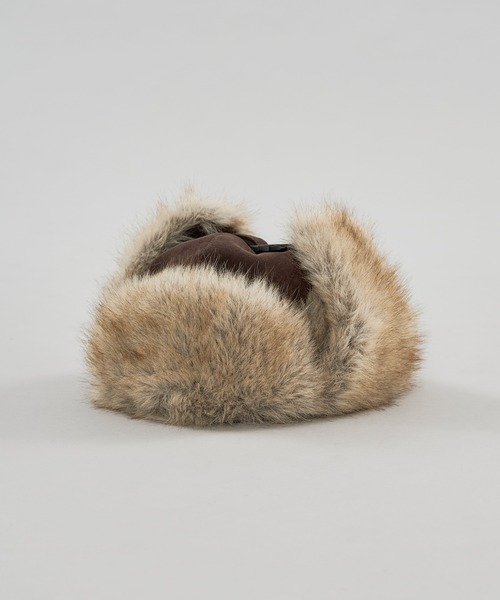 2WAY FAKE FUR FLIGHT CAP / 2WAYフェイクファーフライトキャップ