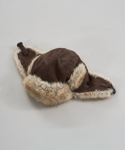2WAY FAKE FUR FLIGHT CAP / 2WAYフェイクファーフライトキャップ