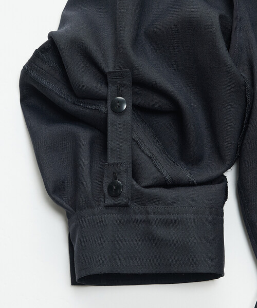 COMME CA(コムサ)の「〔 TALLサイズ 〕 T/W平ボイル シャツジャケット(その他アウター・レディース・ネイビー・15号/13号)」の19枚目の写真