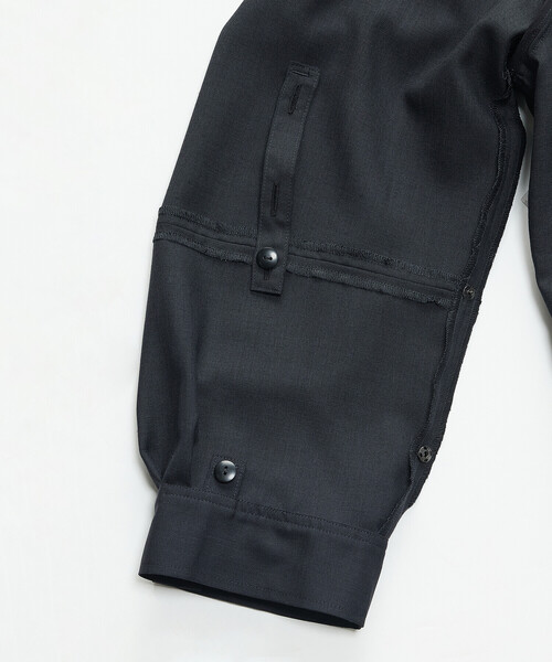 COMME CA(コムサ)の「〔 TALLサイズ 〕 T/W平ボイル シャツジャケット(その他アウター・レディース・ネイビー・15号/13号)」の21枚目の写真