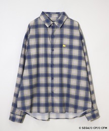 【プロジェクトセカイ×ZOZOTOWN】ワンダーランズ×ショウタイムコラボ モチーフチェックシャツ