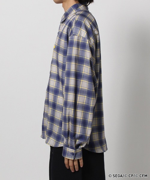 RAGEBLUE(レイジブルー)の「【プロジェクトセカイ×ZOZOTOWN】ワンダーランズ×ショウタイムコラボ モチーフチェックシャツ(シャツ/ブラウス・レディース・グレー系その他/グリーン系その他/ブルー系その他/イエロー/ピンク系その他/ピンク系その他2・MEDIUM/LARGE)」の13枚目の写真
