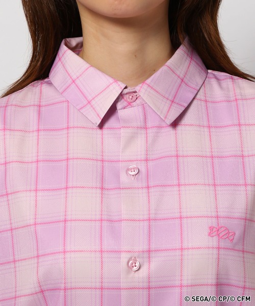 RAGEBLUE(レイジブルー)の「【プロジェクトセカイ×ZOZOTOWN】ワンダーランズ×ショウタイムコラボ モチーフチェックシャツ(シャツ/ブラウス・レディース・グレー系その他/グリーン系その他/ブルー系その他/イエロー/ピンク系その他/ピンク系その他2・MEDIUM/LARGE)」の9枚目の写真