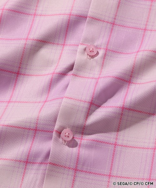 RAGEBLUE(レイジブルー)の「【プロジェクトセカイ×ZOZOTOWN】ワンダーランズ×ショウタイムコラボ モチーフチェックシャツ(シャツ/ブラウス・レディース・グレー系その他/グリーン系その他/ブルー系その他/イエロー/ピンク系その他/ピンク系その他2・MEDIUM/LARGE)」の20枚目の写真