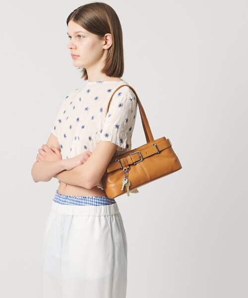 OSOI＞SHOULDER BROCLEMINI バッグ MAPLE（ショルダーバッグ）｜OSOI 