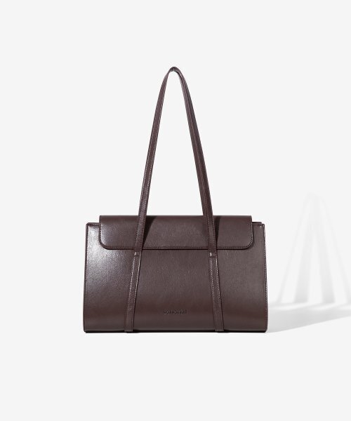 SONORIAL（ソノリアル）の「Manar bag - マナバッグダスティブラウン（ショルダーバッグ・レディース・ブラウン・FREE）」の2枚目の写真