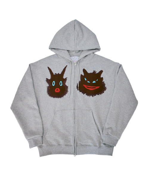 MOSQUITO MURDERERS（モスキートマーダラーズ）の「Goblin HOODIE JACKET -Gray（パーカー・レディース・その他・1/2）」の2枚目の写真