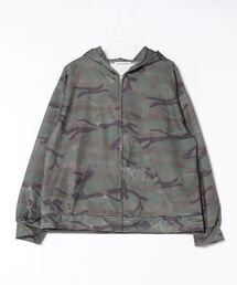 WARAIJOGO（ワライジョウゴ）の「【WARAIJOGO】CB0234迷彩柄ジップパーカー(NEZ)（パーカー）」