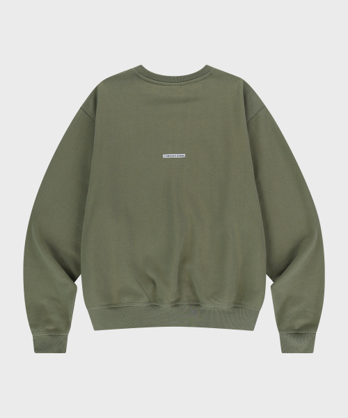 THEVINYLHOUSE(ザバイニルハウス)の「OLD WEST TYPO SWEATSHIRT KHAKI(スウェット・メンズ・その他・S/M/L)」の2枚目の写真
