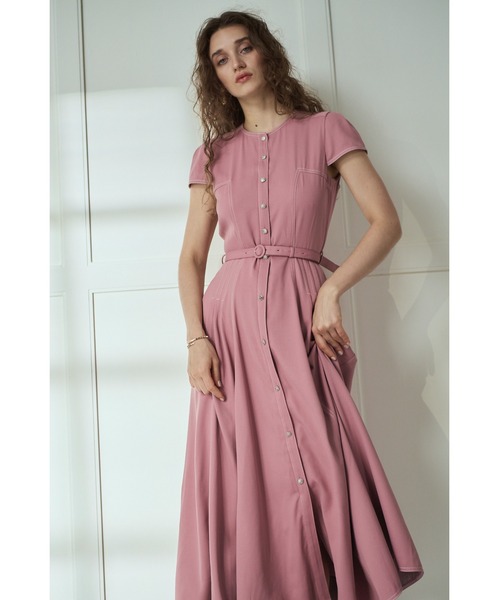 セール】Hazel Denim Dress キャップスリーブデニムドレス（ワンピース