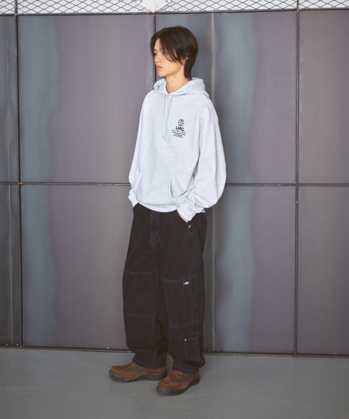 LMCの「CNTRST ST DOUBLE KNEE DENIM PANTS gray(デニムパンツ・レディース・その他・S/M/L)」の10枚目の写真