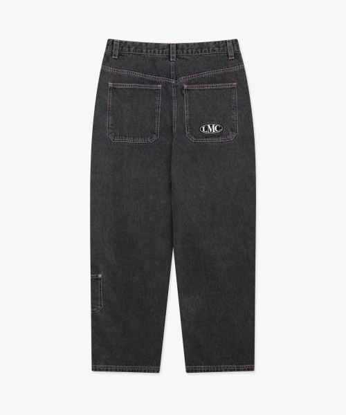 LMCの「CNTRST ST DOUBLE KNEE DENIM PANTS gray(デニムパンツ・レディース・その他・S/M/L)」の14枚目の写真
