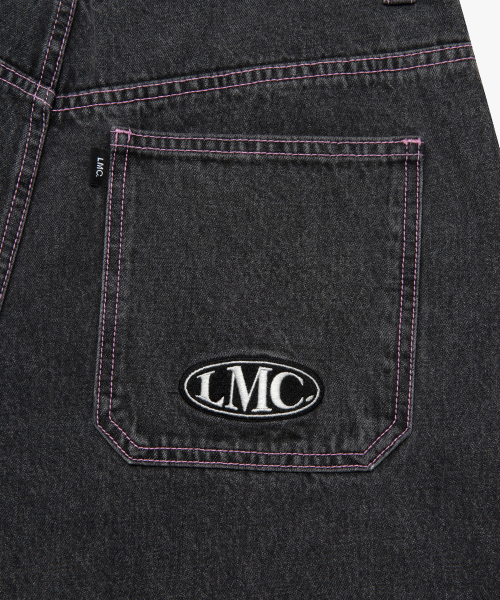 LMCの「CNTRST ST DOUBLE KNEE DENIM PANTS gray(デニムパンツ・レディース・その他・S/M/L)」の3枚目の写真