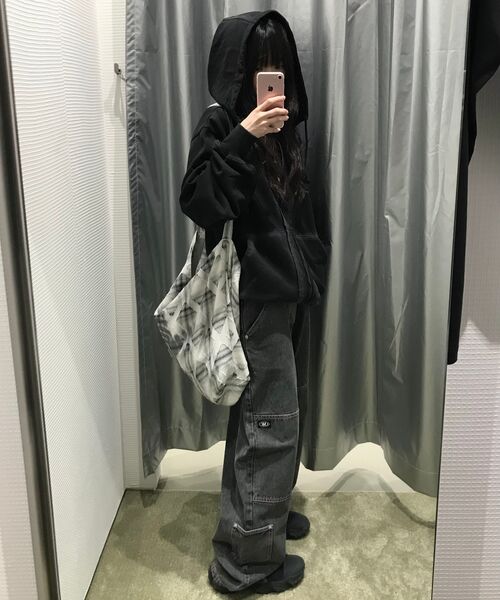 LMCの「CNTRST ST DOUBLE KNEE DENIM PANTS gray(デニムパンツ・レディース・その他・S/M/L)」の6枚目の写真