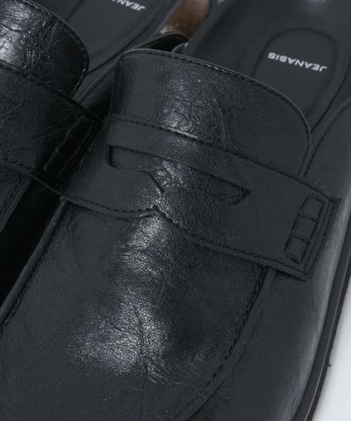 JEANASIS（ジーナシス）の「クロッグローファー/638847（ローファー・レディース・ブラック/ベージュ/ピンク・MEDIUM/LARGE）」の11枚目の写真