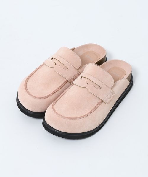 JEANASIS（ジーナシス）の「クロッグローファー/638847（ローファー・レディース・ブラック/ベージュ/ピンク・MEDIUM/LARGE）」の12枚目の写真