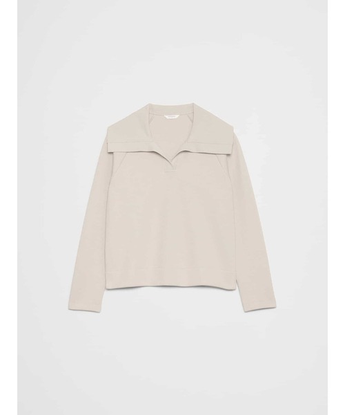 BANANA REPUBLIC FACTORY STORE（バナナリパブリック ファクトリーストア）の「BANANA REPUBLIC FACTORY STORE　　ウィークエンダー カラー スウェットシャツ（スウェット・レディース・ブラック/ベージュ・XS/S/M/L）」の7枚目の写真