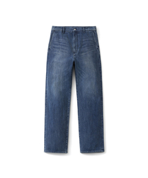 POTTERY（ポッタリー）の「One Washed Straight Fit Denim_Mid Blue（デニムパンツ）」