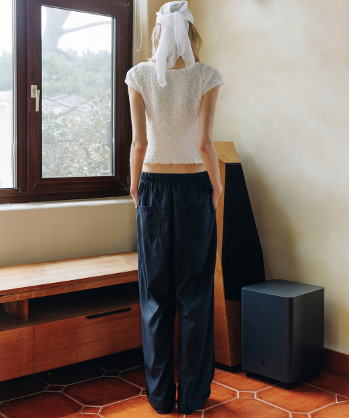 ANDNEEDS(アンドニーズ)の「Polki stripe pants (navy)(スラックス・レディース・その他・FREE)」の4枚目の写真
