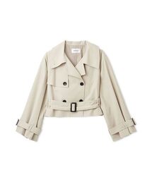 FRAY I.D | ボリュームスリーブショートトレンチコート／撥水(トレンチコート)