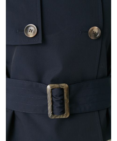 FRAY I.D（フレイアイディー）の「ボリュームスリーブショートトレンチコート／撥水（トレンチコート・レディース・ライトベージュ/ベージュ/ネイビー・0/1）」の13枚目の写真