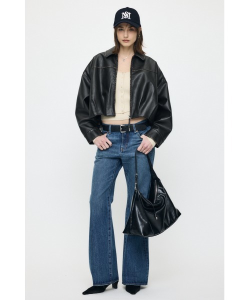 MOUSSY（マウジー）の「【26年SS新作】HALTER NECK DOUBLE ニットトップス（ニット/セーター・レディース・グレー系その他2/ブラック/アイボリー/ブラウン系その他2・FREE）」の11枚目の写真
