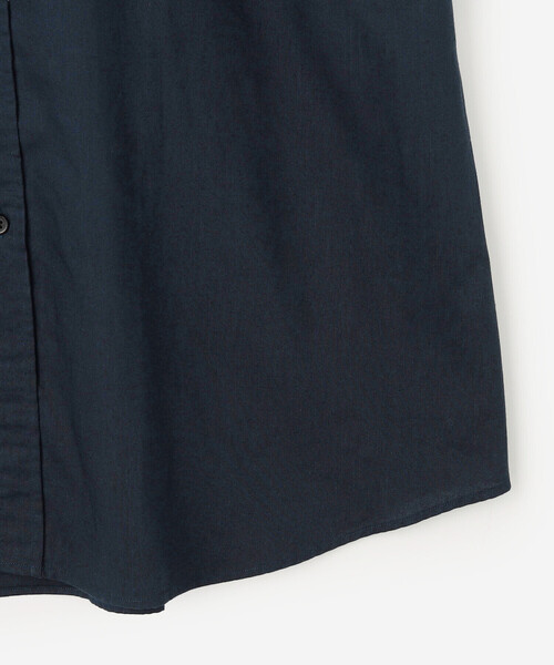 GYMPHLEX(ジムフレックス)の「Gymphlex | フレンチスリーブ ボタンダウンシャツワンピース WOMEN(シャツワンピース・レディース・ネイビー・14)」の15枚目の写真