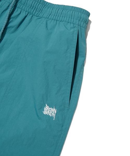 BROWNBREATH（ブラウンブレス）の「TAG NYLON SHORTS - BLUE GREEN（その他パンツ・レディース・その他・L/M/S）」の4枚目の写真