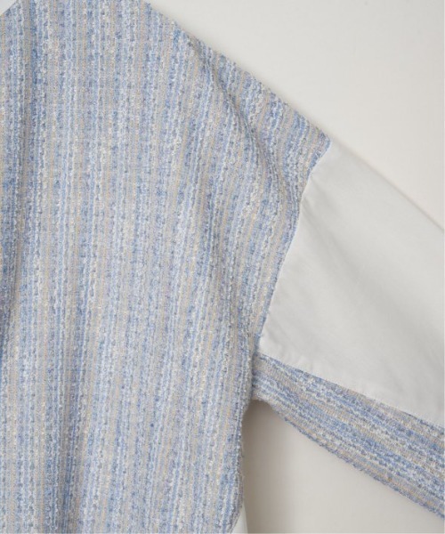 LBC（エルビーシー）の「異素材切り替えシャツ（シャツ/ブラウス・レディース・グレー/ベージュ/ダークグレー/ブルー・M）」の19枚目の写真