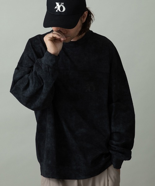 EGO TRIPPING(エゴトリッピング)の「mlt5592- SWITCHCUT カットソー(666651)(Tシャツ/カットソー・メンズ・ブラック/グレー・48/46)」の8枚目の写真