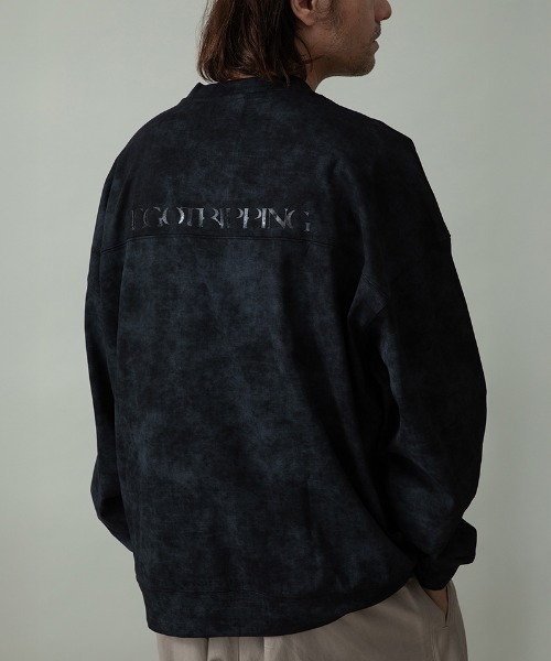 EGO TRIPPING(エゴトリッピング)の「mlt5592- SWITCHCUT カットソー(666651)(Tシャツ/カットソー・メンズ・ブラック/グレー・48/46)」の10枚目の写真