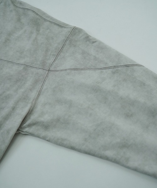 EGO TRIPPING(エゴトリッピング)の「mlt5592- SWITCHCUT カットソー(666651)(Tシャツ/カットソー・メンズ・ブラック/グレー・48/46)」の14枚目の写真