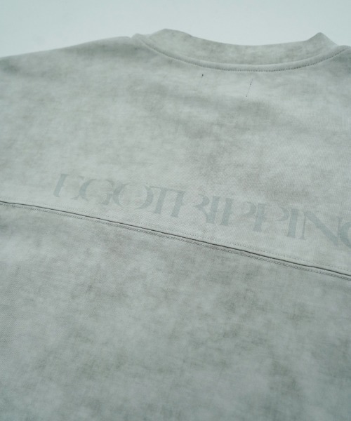 EGO TRIPPING(エゴトリッピング)の「mlt5592- SWITCHCUT カットソー(666651)(Tシャツ/カットソー・メンズ・ブラック/グレー・48/46)」の15枚目の写真