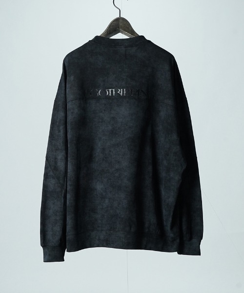 EGO TRIPPING(エゴトリッピング)の「mlt5592- SWITCHCUT カットソー(666651)(Tシャツ/カットソー・メンズ・ブラック/グレー・48/46)」の17枚目の写真