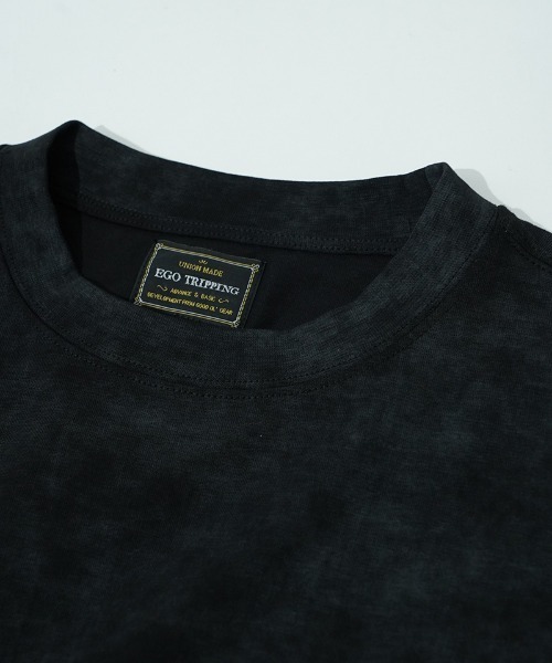 EGO TRIPPING(エゴトリッピング)の「mlt5592- SWITCHCUT カットソー(666651)(Tシャツ/カットソー・メンズ・ブラック/グレー・48/46)」の18枚目の写真