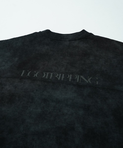 EGO TRIPPING(エゴトリッピング)の「mlt5592- SWITCHCUT カットソー(666651)(Tシャツ/カットソー・メンズ・ブラック/グレー・48/46)」の21枚目の写真