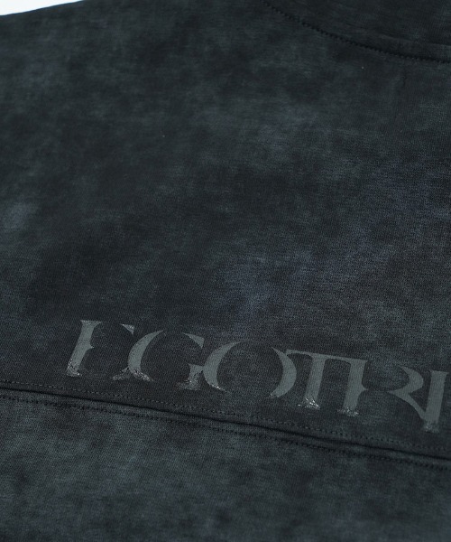 EGO TRIPPING(エゴトリッピング)の「mlt5592- SWITCHCUT カットソー(666651)(Tシャツ/カットソー・メンズ・ブラック/グレー・48/46)」の22枚目の写真