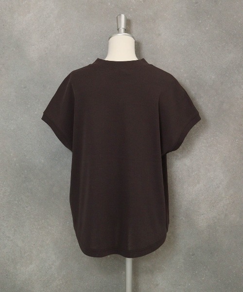 STUDIO PICONE(スタジオピッコーネ)の「コットン100%フレンチプルオーバー(Tシャツ/カットソー・レディース・ライトブルー/ホワイト/ブラウン/ライトパープル・LL/L/M)」の7枚目の写真