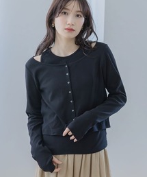 タンクトップ カーディガン」に該当するトップスファッション通販