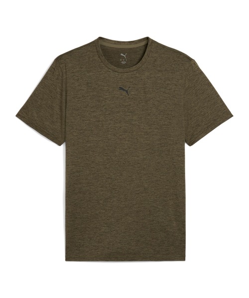 PUMA(プーマ)の「PUMA プーマ メンズ トレーニング TAD エッセンシャル ヘザー キャット 半袖(Tシャツ/カットソー・メンズ・ライトグレー/モスグリーン/ブルー・MEDIUM/LARGE/SMALL/X-LARGE/XX-LARGE)」の2枚目の写真