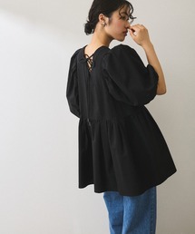 ADAM ET ROPE' | 【WEB限定】2WAYバルーンスリーブチュニック(シャツ/ブラウス)