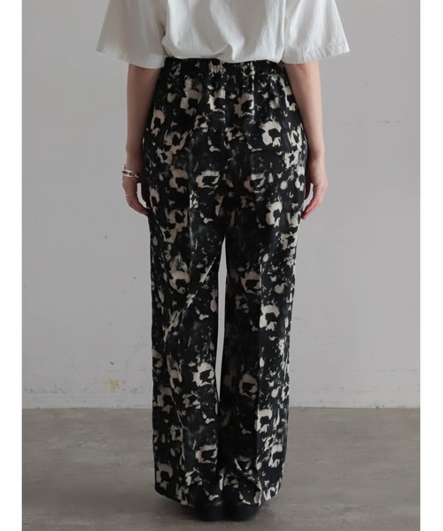 FIL DE FER（フィルデフェール）の「【予約】シャドウフラワープリント　イージーパンツ（その他パンツ・レディース・ピンク/ブラック・FREE）」の10枚目の写真