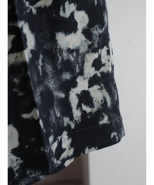 FIL DE FER（フィルデフェール）の「【予約】シャドウフラワープリント　イージーパンツ（その他パンツ・レディース・ピンク/ブラック・FREE）」の5枚目の写真