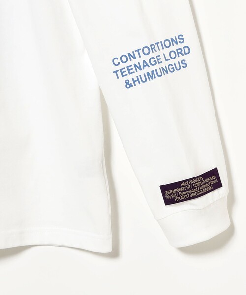 BEAMS T（ビームスティー）の「HOAX PRODUCTS / Humungus L/S Tee（Tシャツ/カットソー・メンズ・ホワイト・XL/L/M）」の4枚目の写真