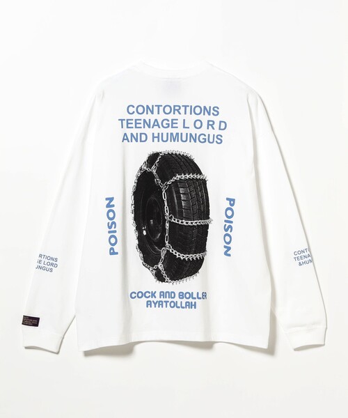 BEAMS T（ビームスティー）の「HOAX PRODUCTS / Humungus L/S Tee（Tシャツ/カットソー・メンズ・ホワイト・XL/L/M）」の5枚目の写真