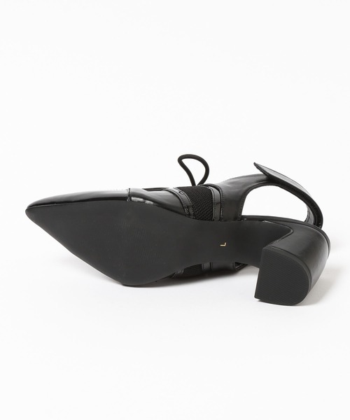 HARE（ハレ）の「ポインテッドトゥスニーカーミュール(HARE)（サンダル・レディース・ブラック・LARGE/MEDIUM）」の14枚目の写真